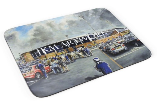 Proact Stadium 'Going to the Match' Fine Art Mouse Mat - Chesterfield FC Proact Stadium 'Going to the Match' Fine Art Mouse Mat - Chesterfield FC